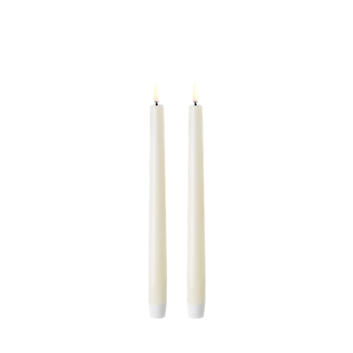 Uyuni S/2 Taper Candles | Ivory