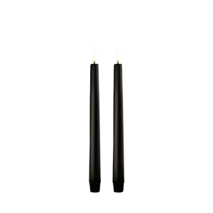 Uyuni S/2 Taper Candles | Black