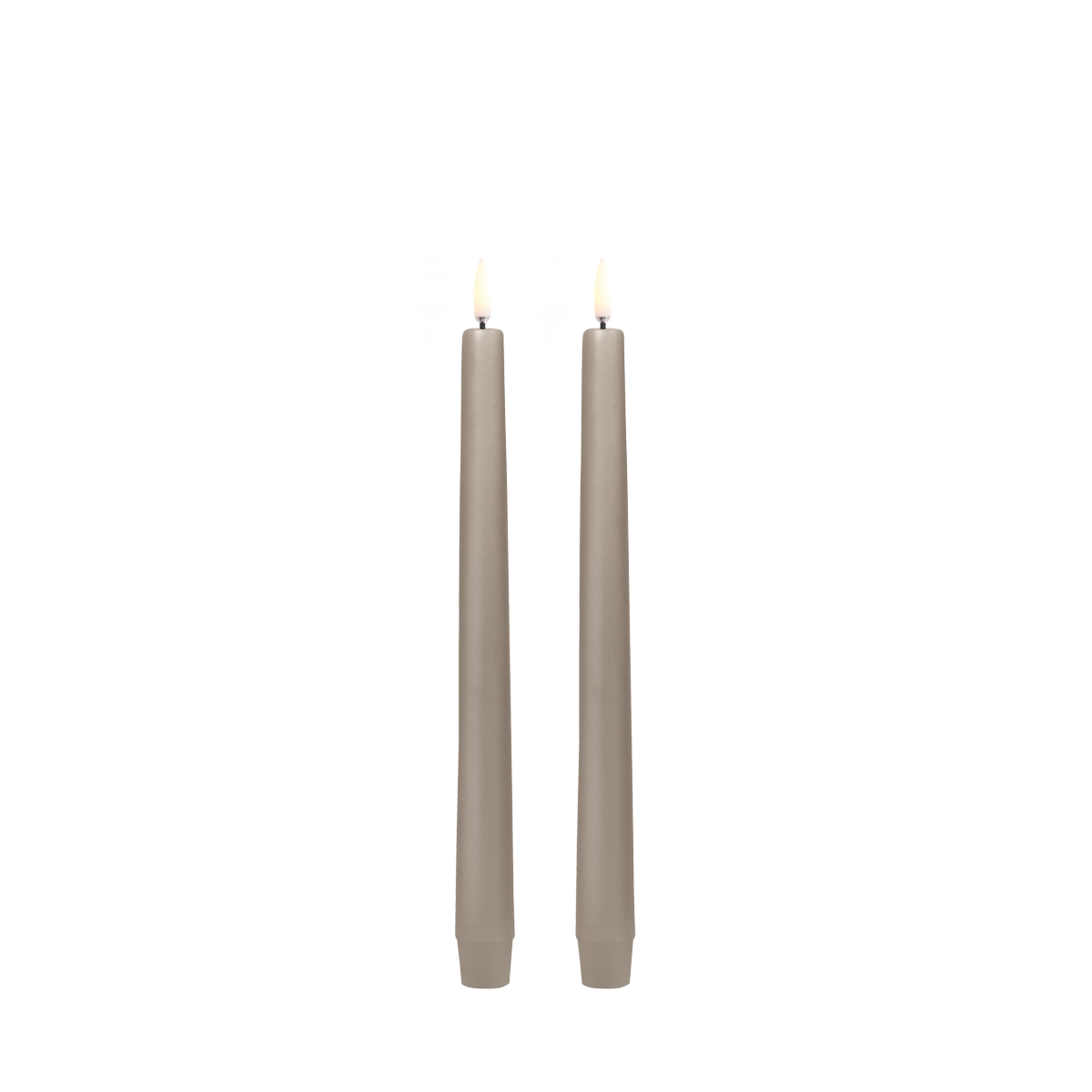 Uyuni S/2 Taper Candles | Sandstone
