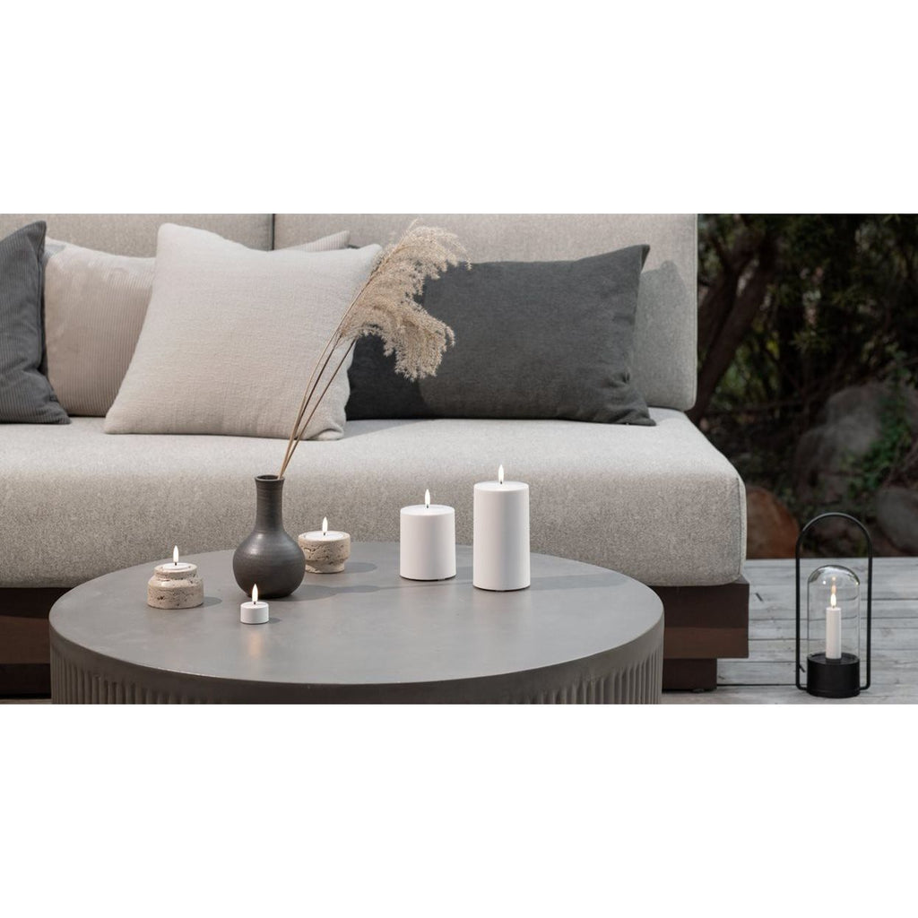 S/2 Uyuni Rechargeable Tea Lights | White
