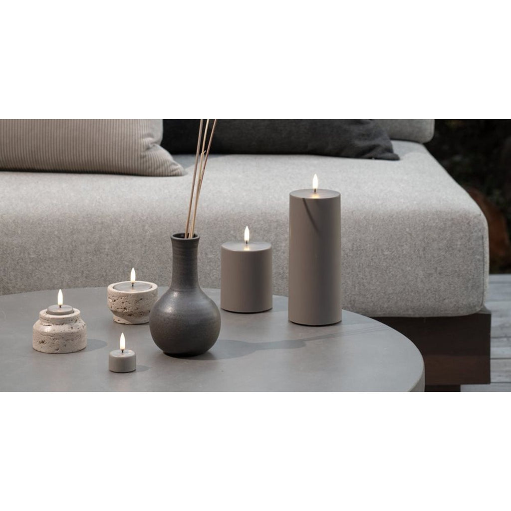 S/2 Uyuni Rechargeable Tea Lights | White