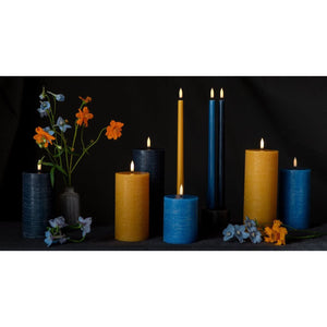 Uyuni Pillar Candle | Forest Black (Rustic)
