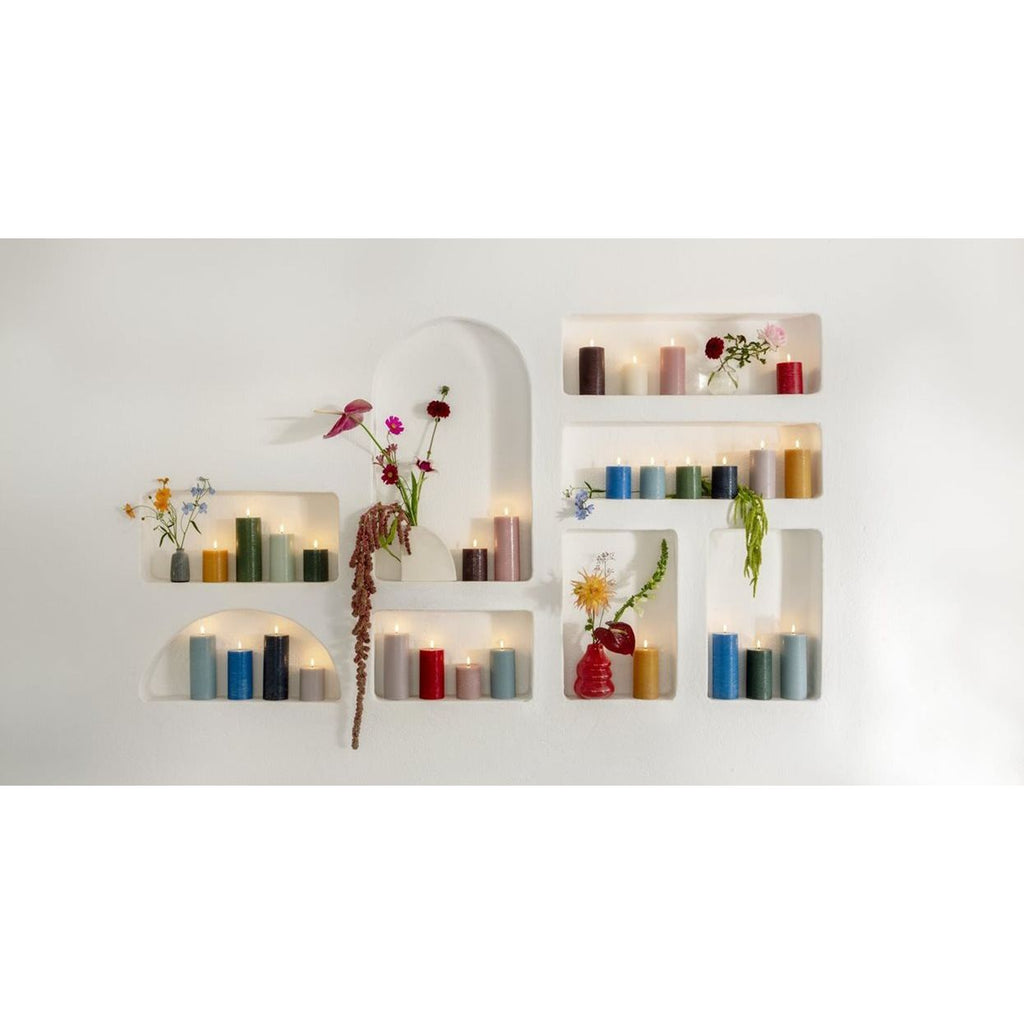 Uyuni Pillar Candle | Forest Black (Rustic)