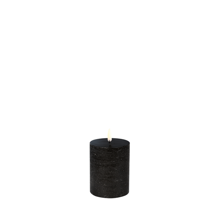 Uyuni Pillar Candle | Forest Black (Rustic)