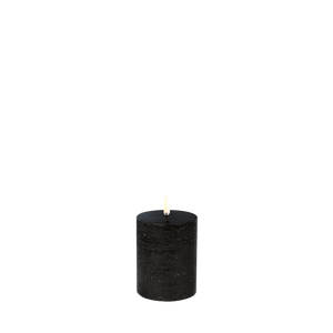 Uyuni Pillar Candle | Forest Black (Rustic)
