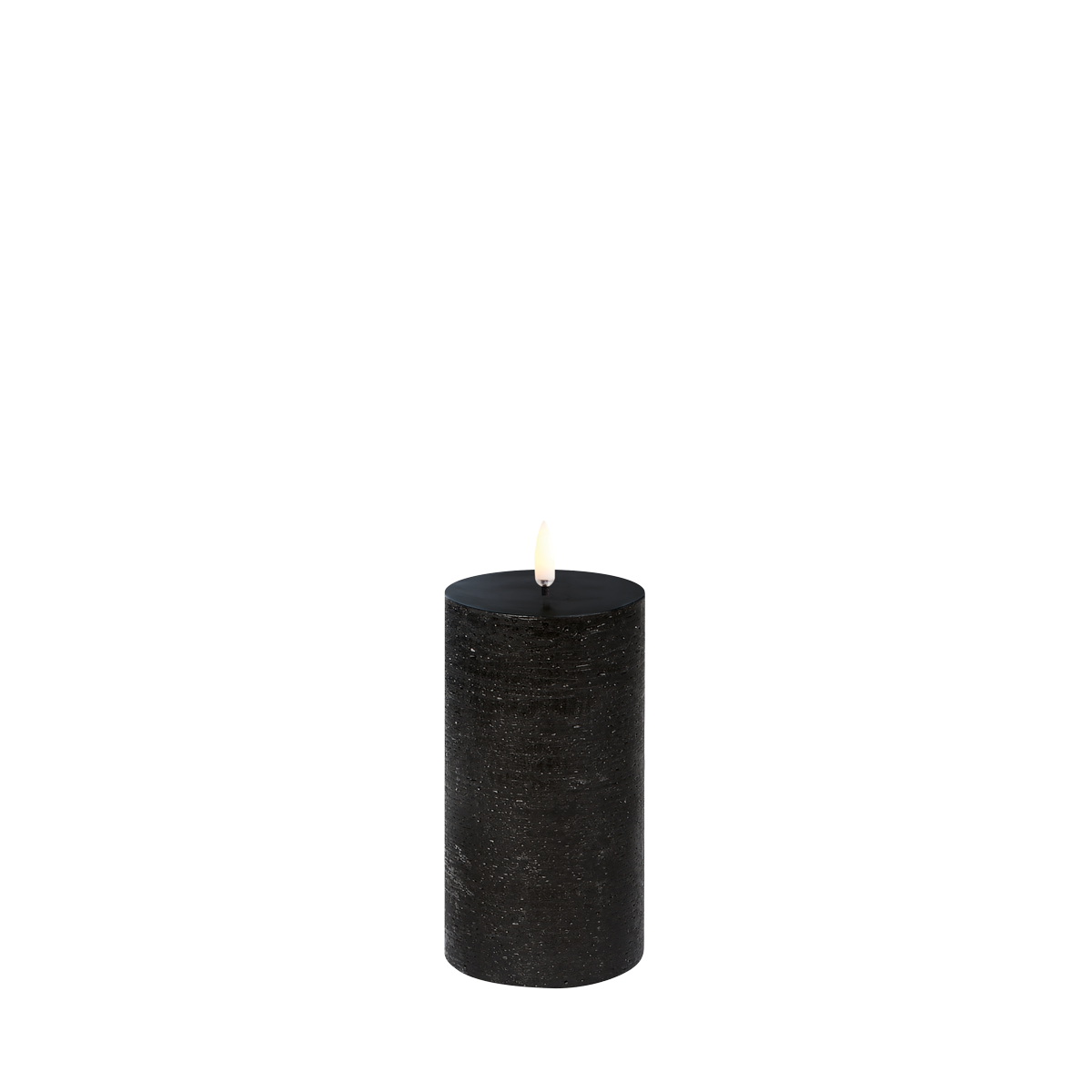 Uyuni Pillar Candle | Forest Black (Rustic)