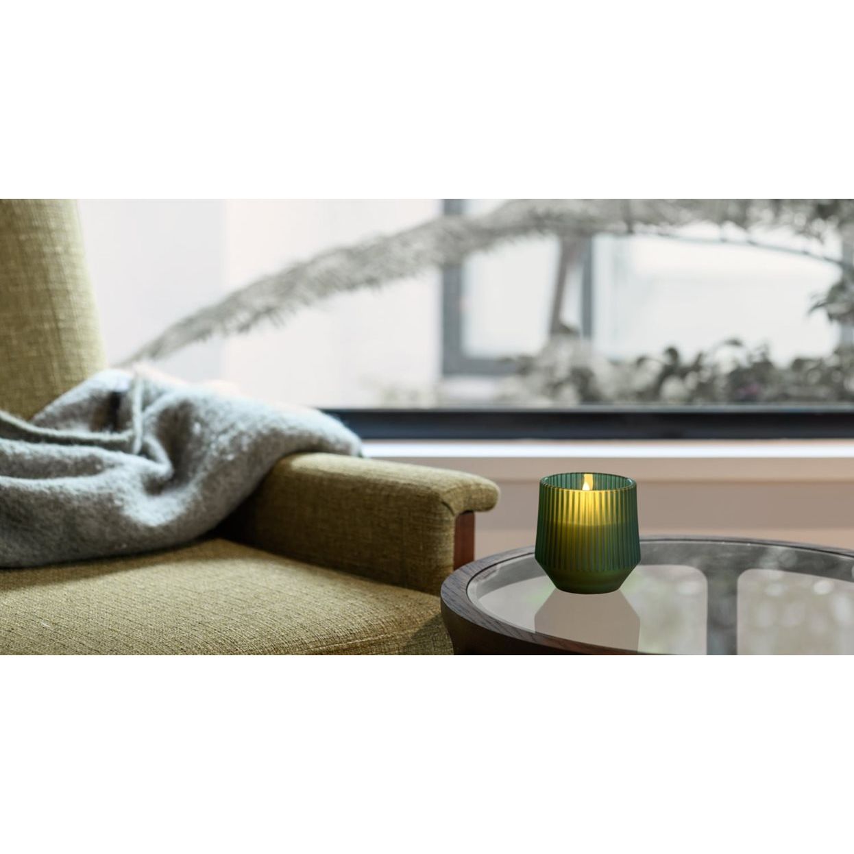 Uyuni Scented Wax Glass Candle