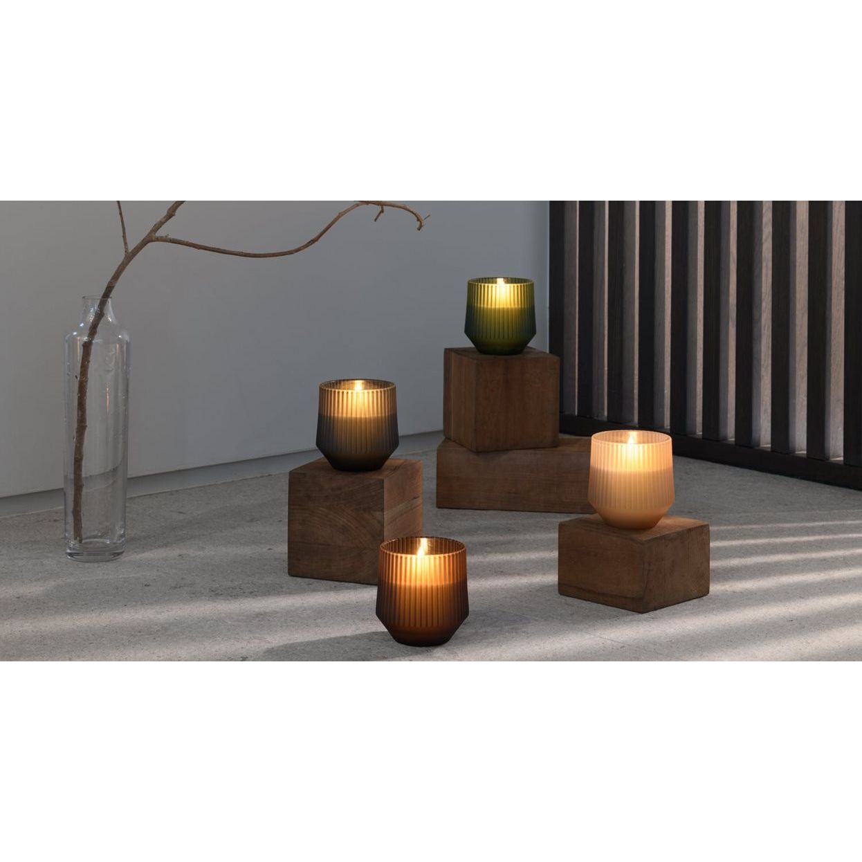 Uyuni Scented Wax Glass Candle