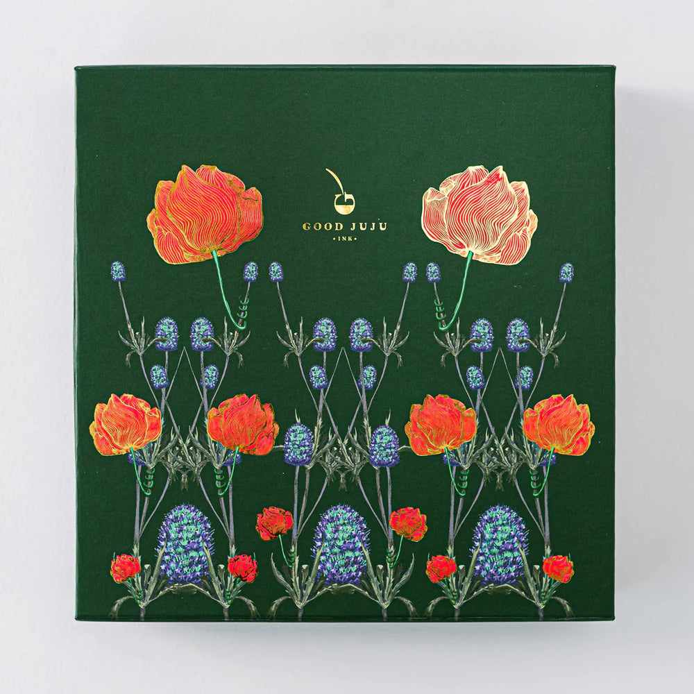 Enchanted Garden Luxury Stationery Set (Green)