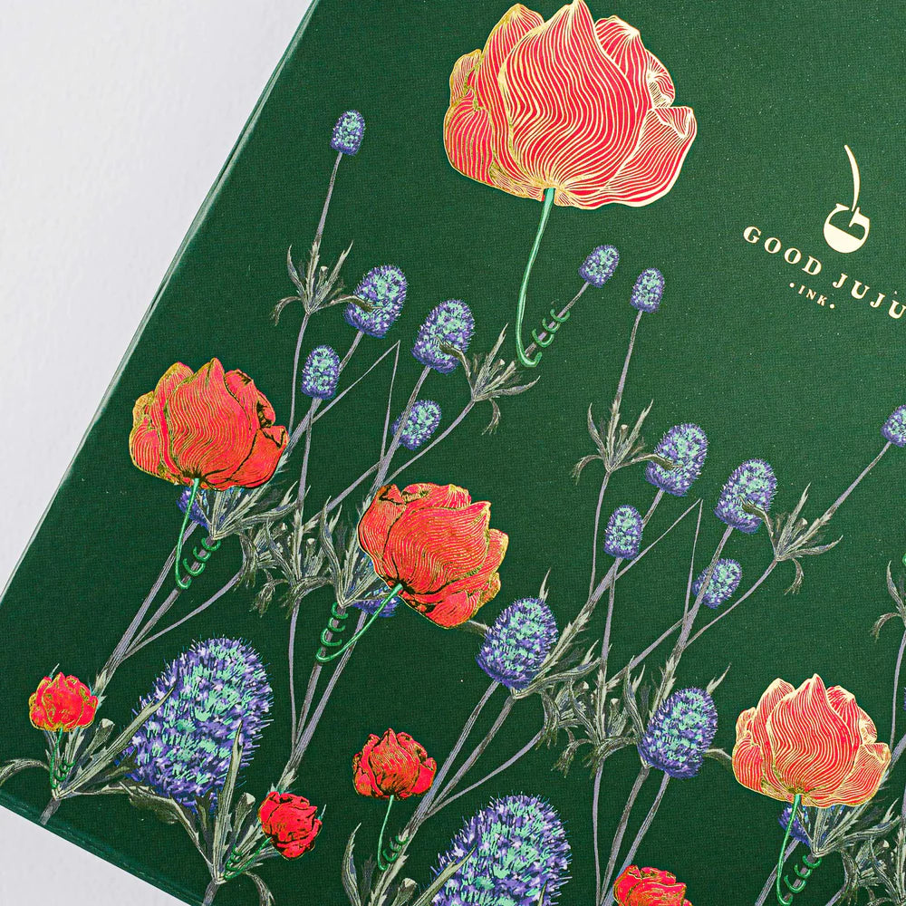 Enchanted Garden Luxury Stationery Set (Green)