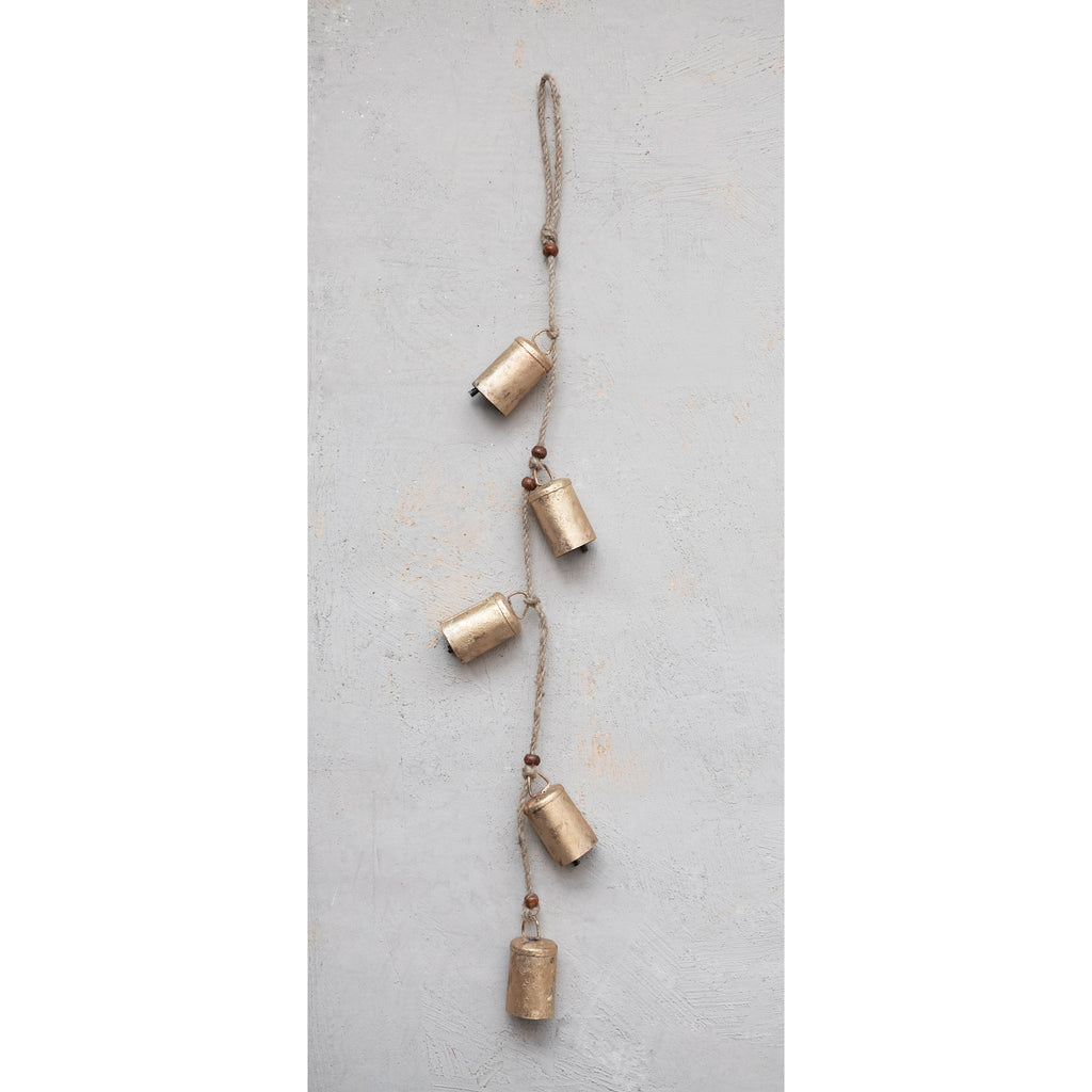 Antique Brass Hanging Bells