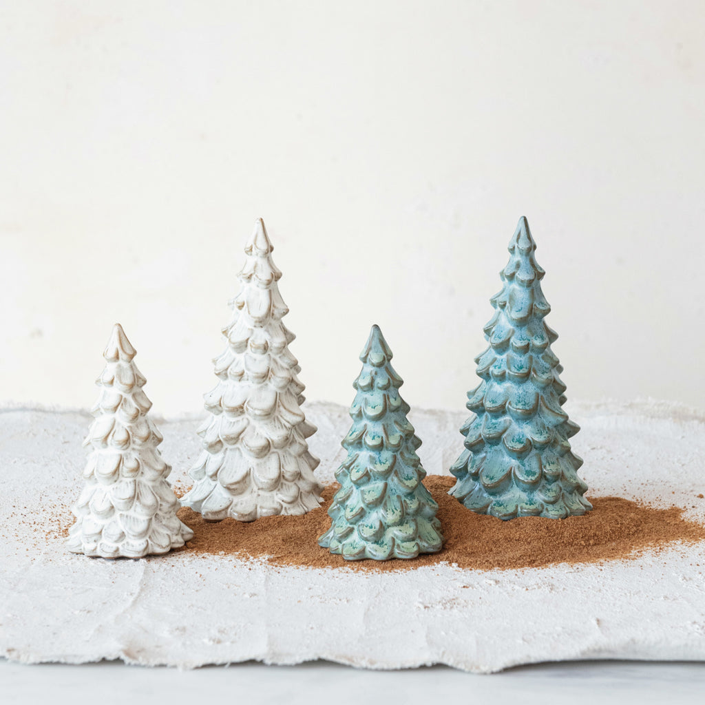 Stoneware Christmas Tree | Reactive Glaze