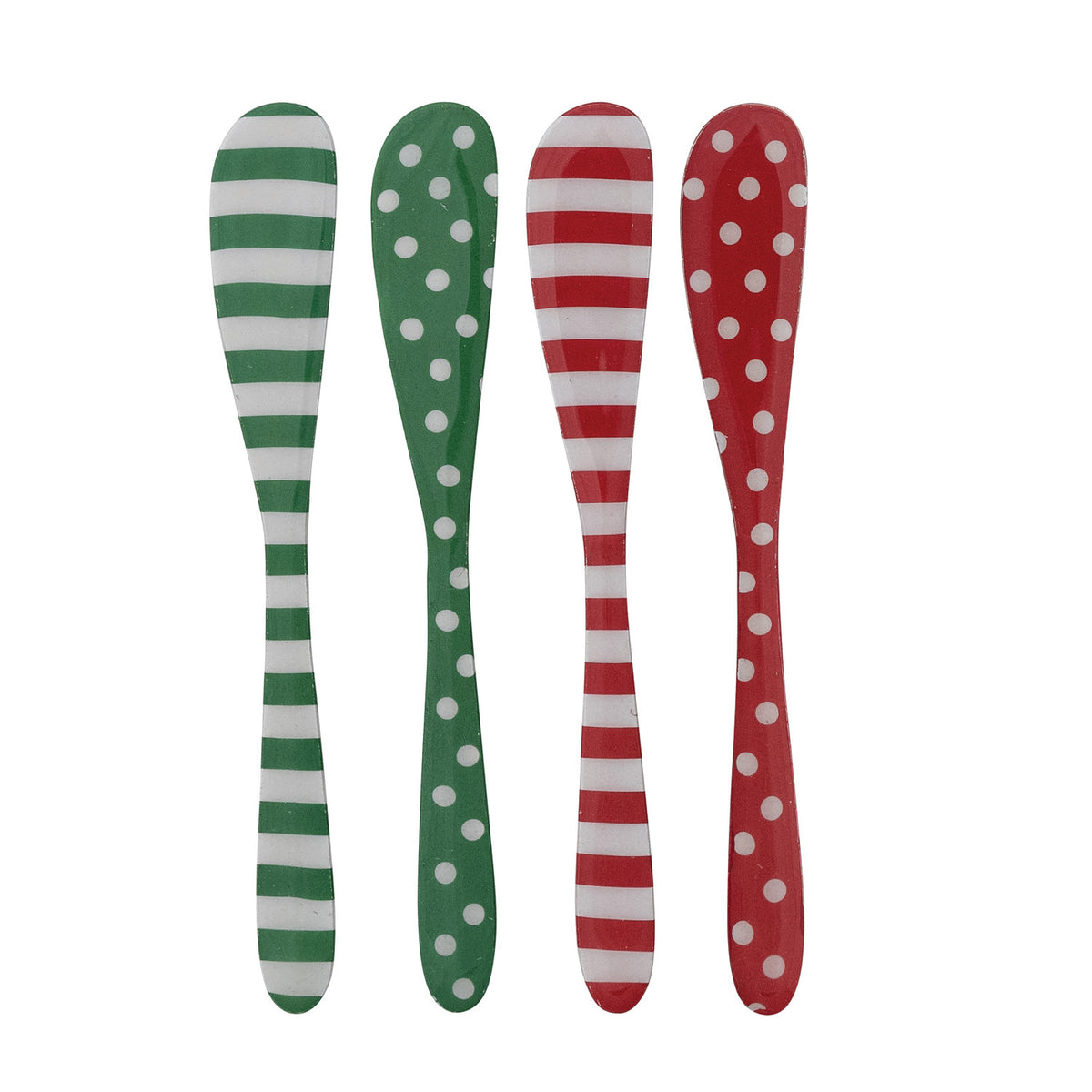 Enameled Holiday Canapé Knife