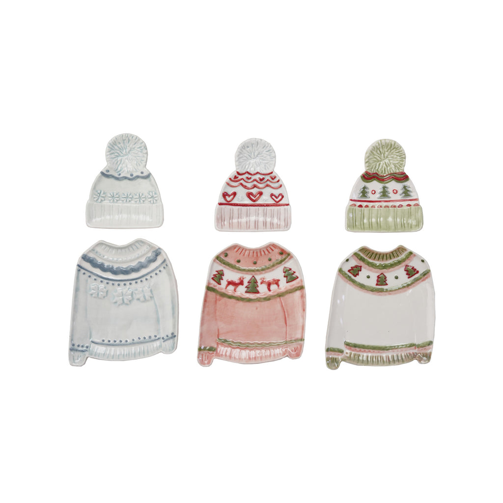 Holiday Sweater & Hat Dish Set