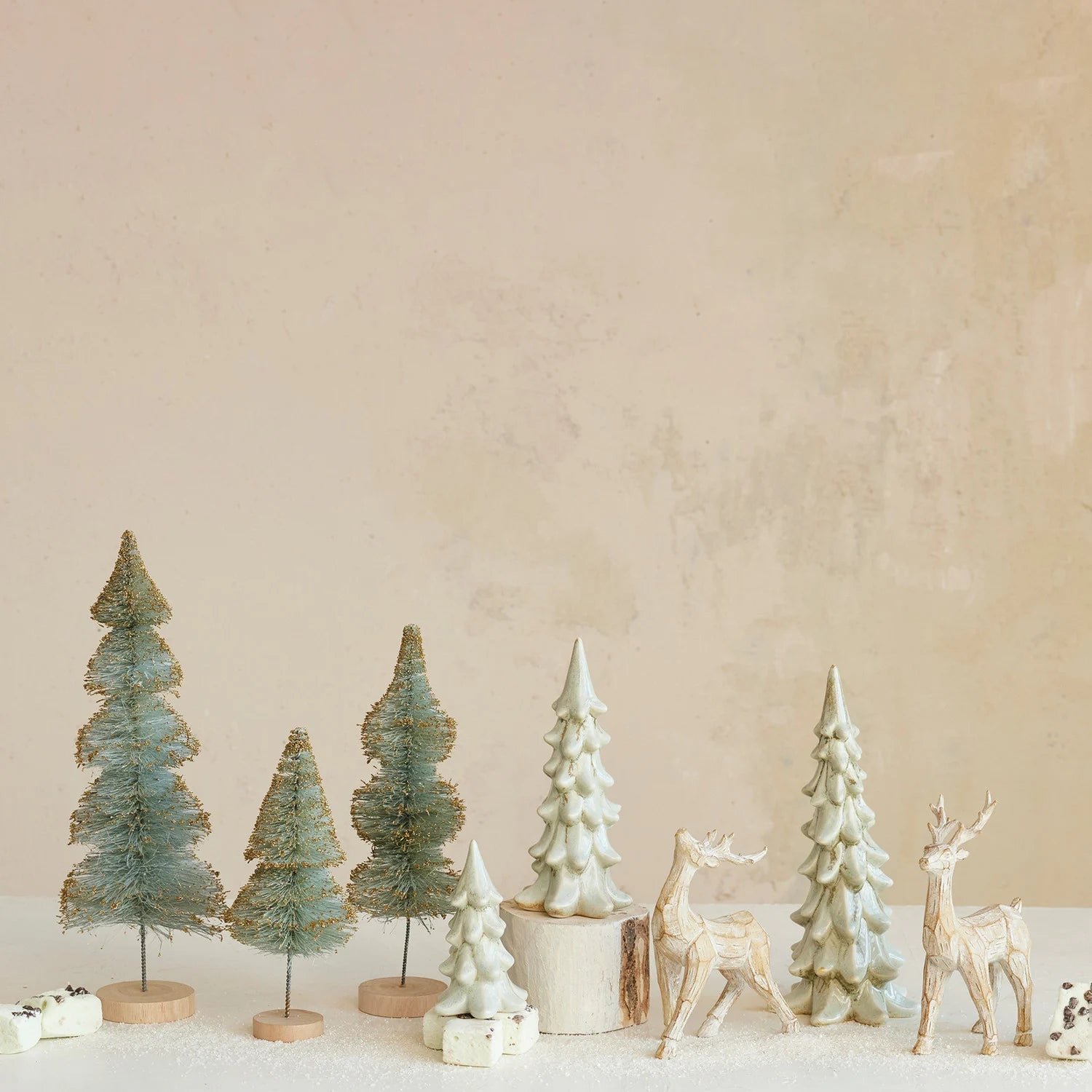 Light Green Stoneware Tree