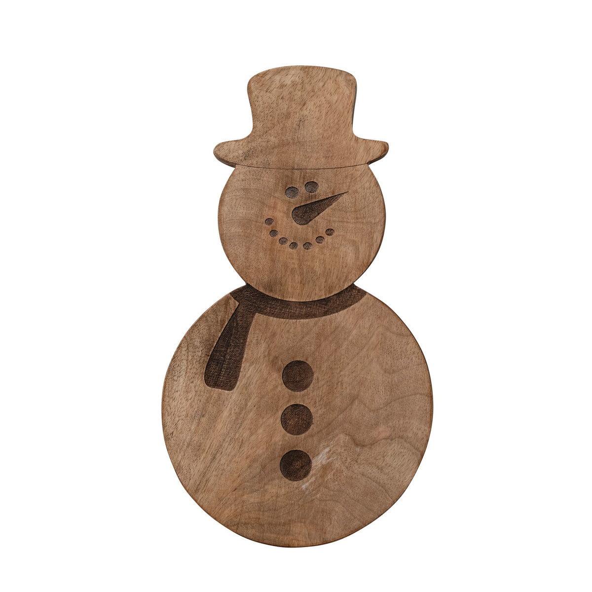 Snowman Serving Board