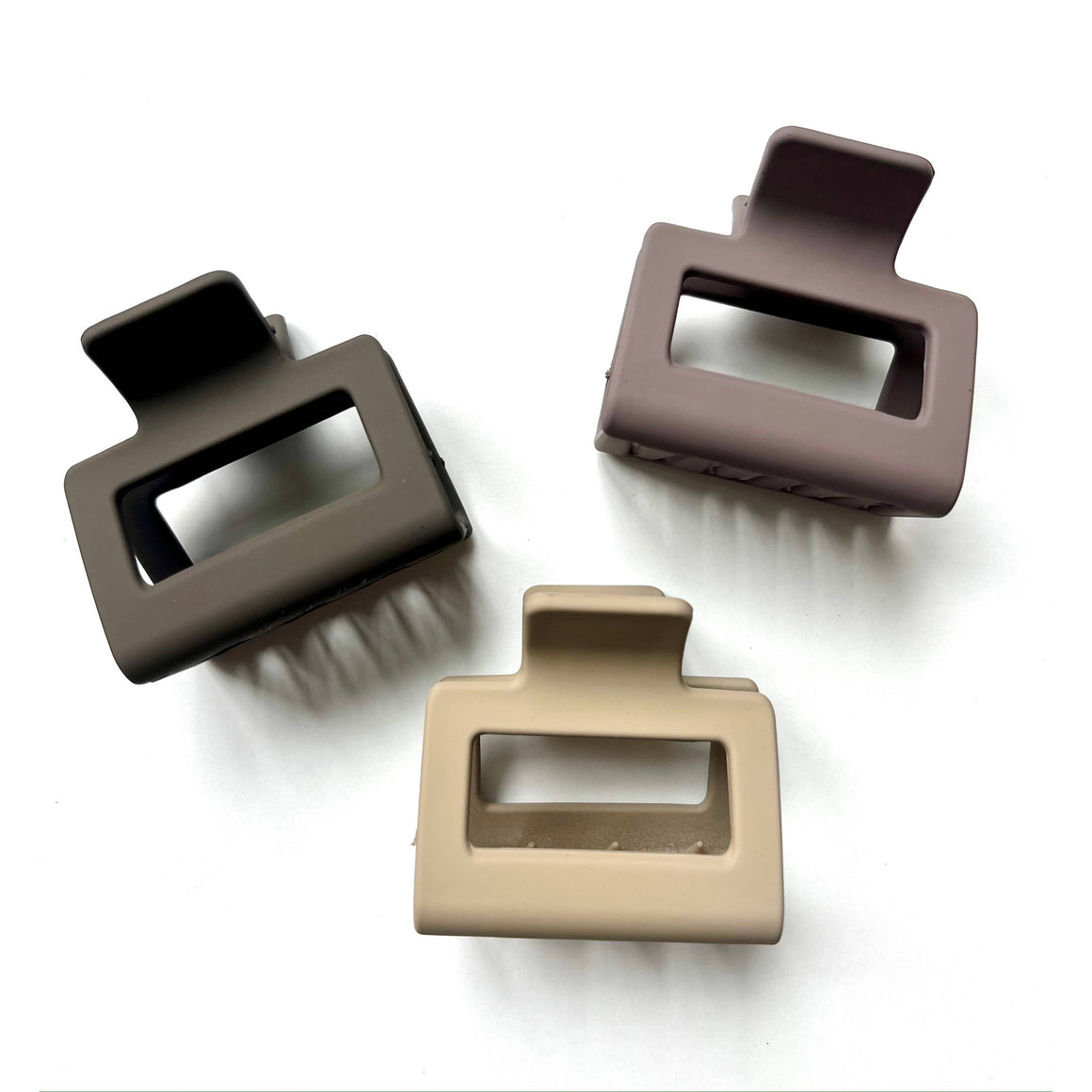 Hair Claw Clips | Square | Small/Medium