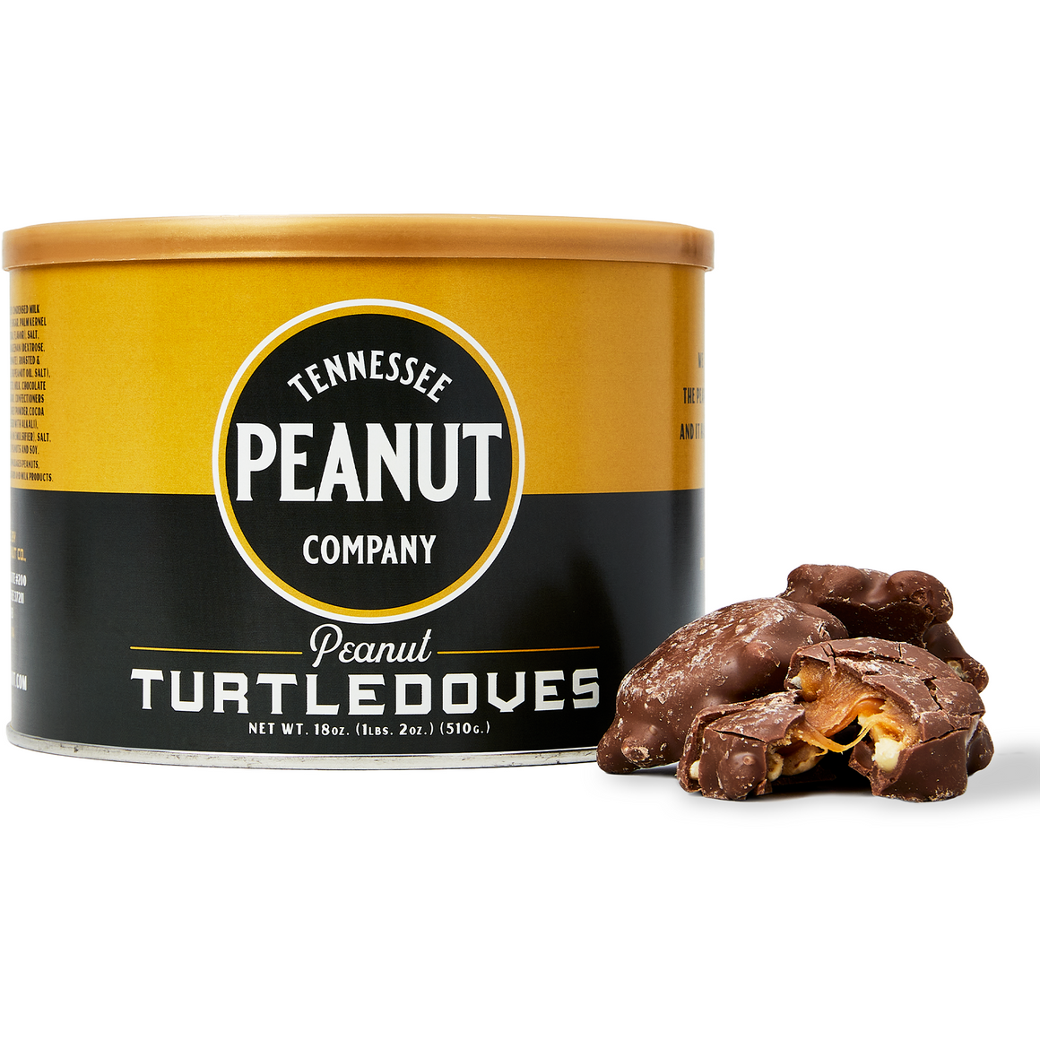 Tennessee Peanut Company - Chocolate Peanut Turtle Doves