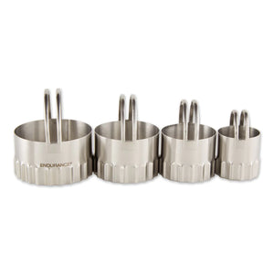ENDURANCE® Round Rippled Biscuit Cutters