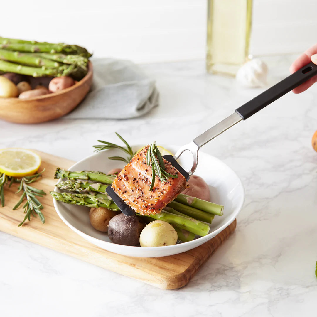 Flexible Nylon Spatula | Black