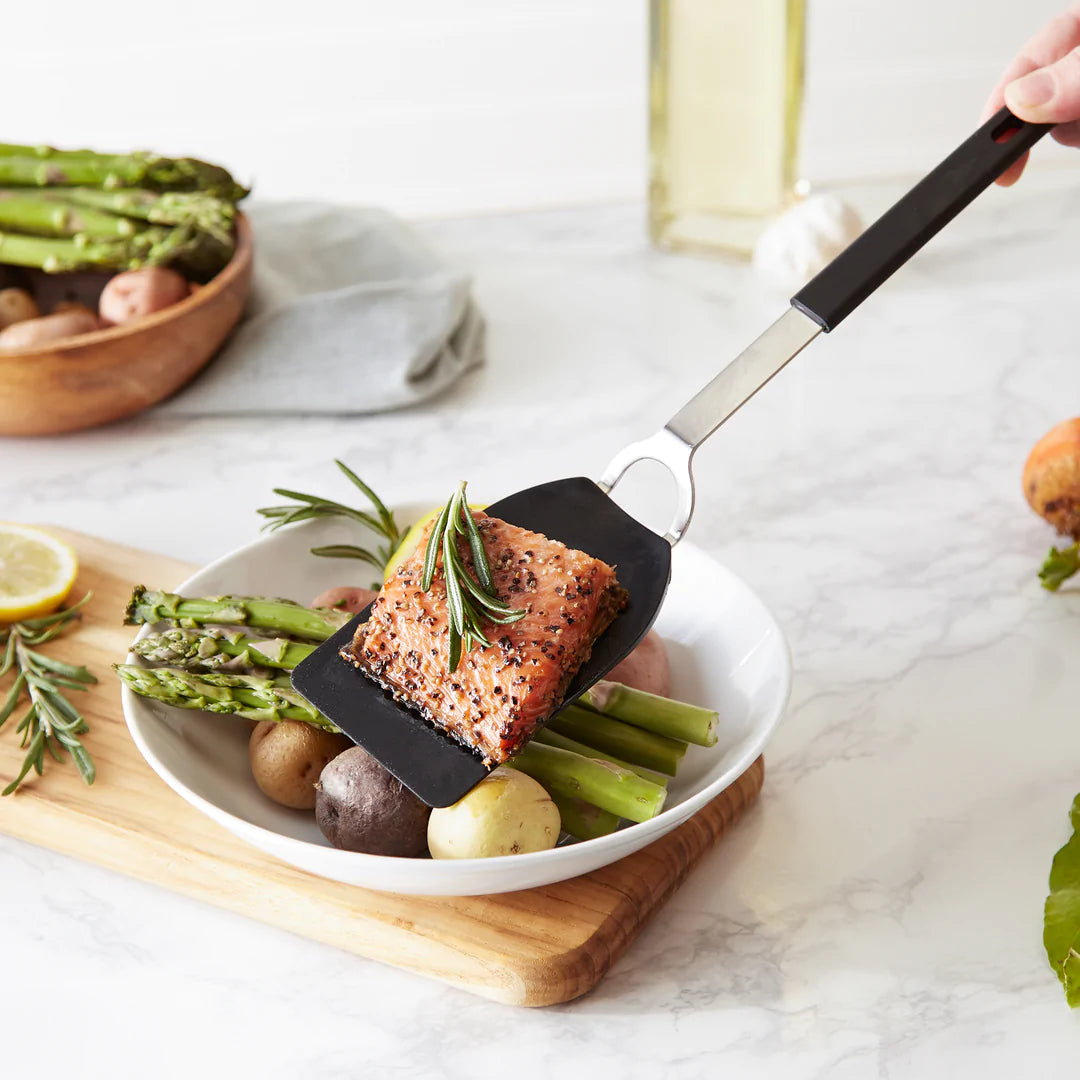 Flexible Nylon Spatula | Black
