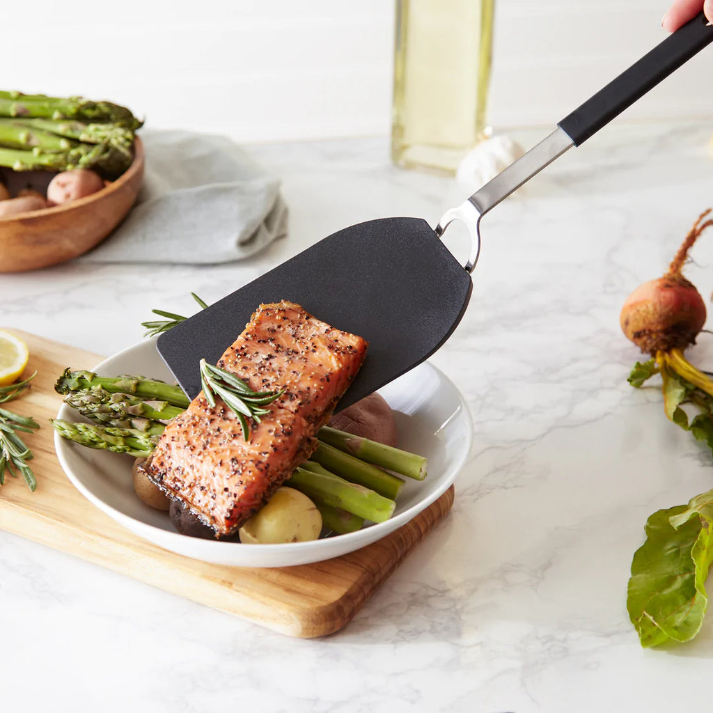 Flexible Nylon Spatula | Black