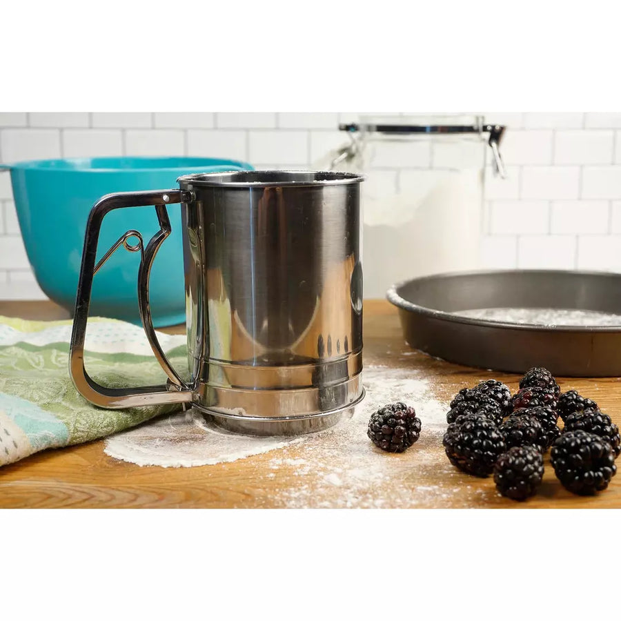 Triple Mesh Flour Sifter | 3 Cup