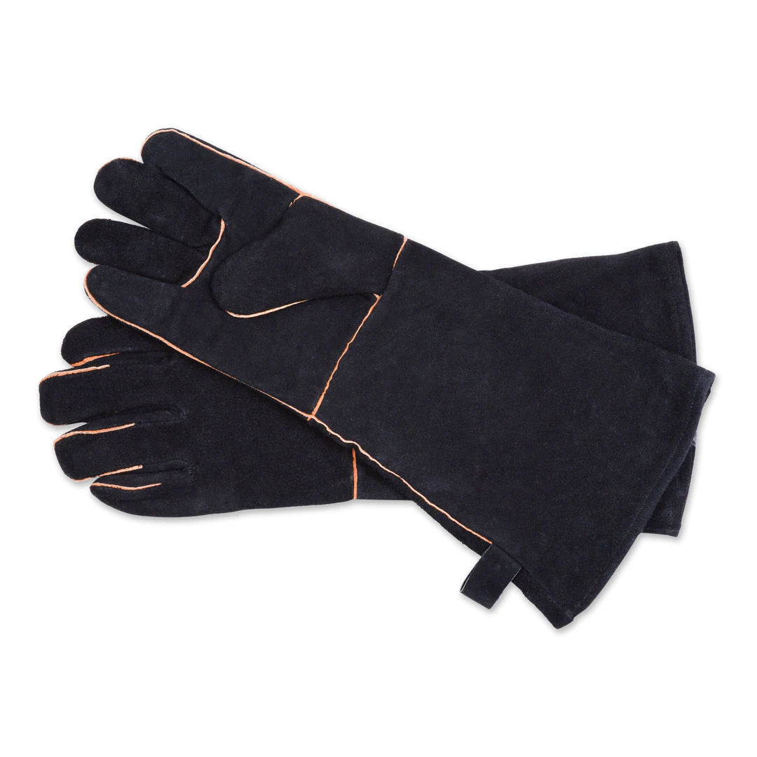 Black Leather Grill Gloves