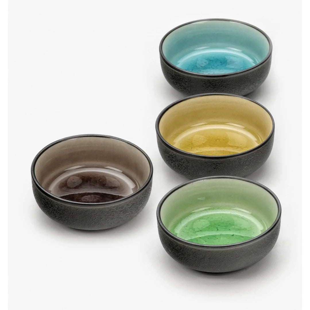 Japanese Crack Porcelain Sauce Bowl