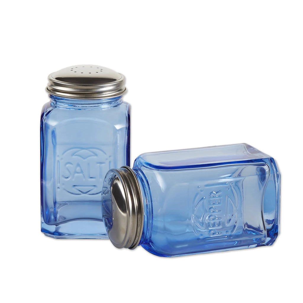 Retro Glass S & P Shaker Set
