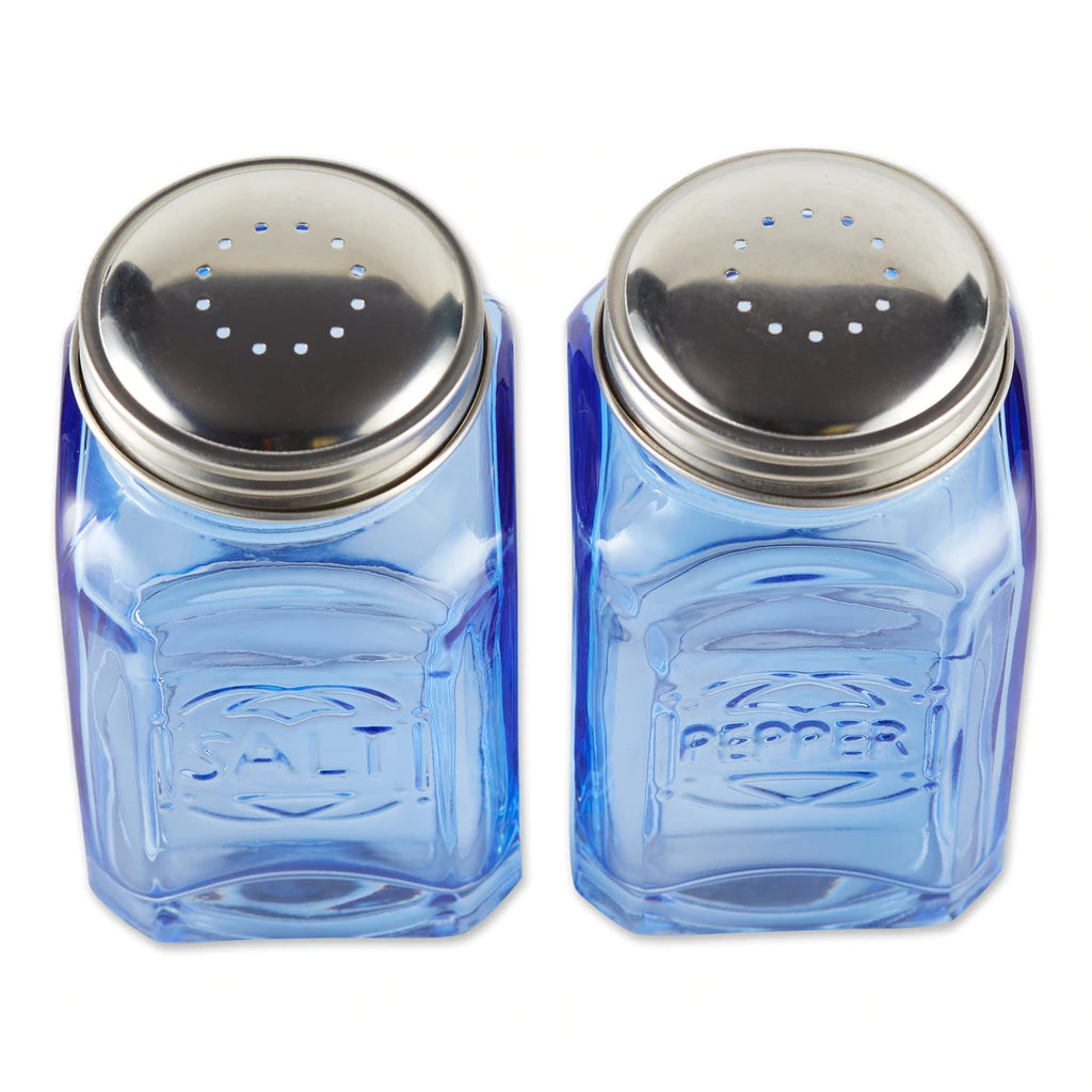 Retro Glass S & P Shaker Set