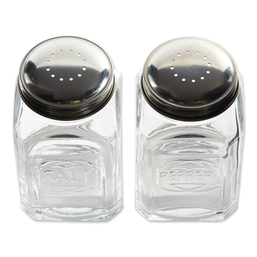 Retro Glass S & P Shaker Set