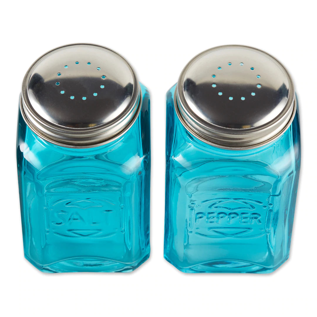 Retro Glass S & P Shaker Set