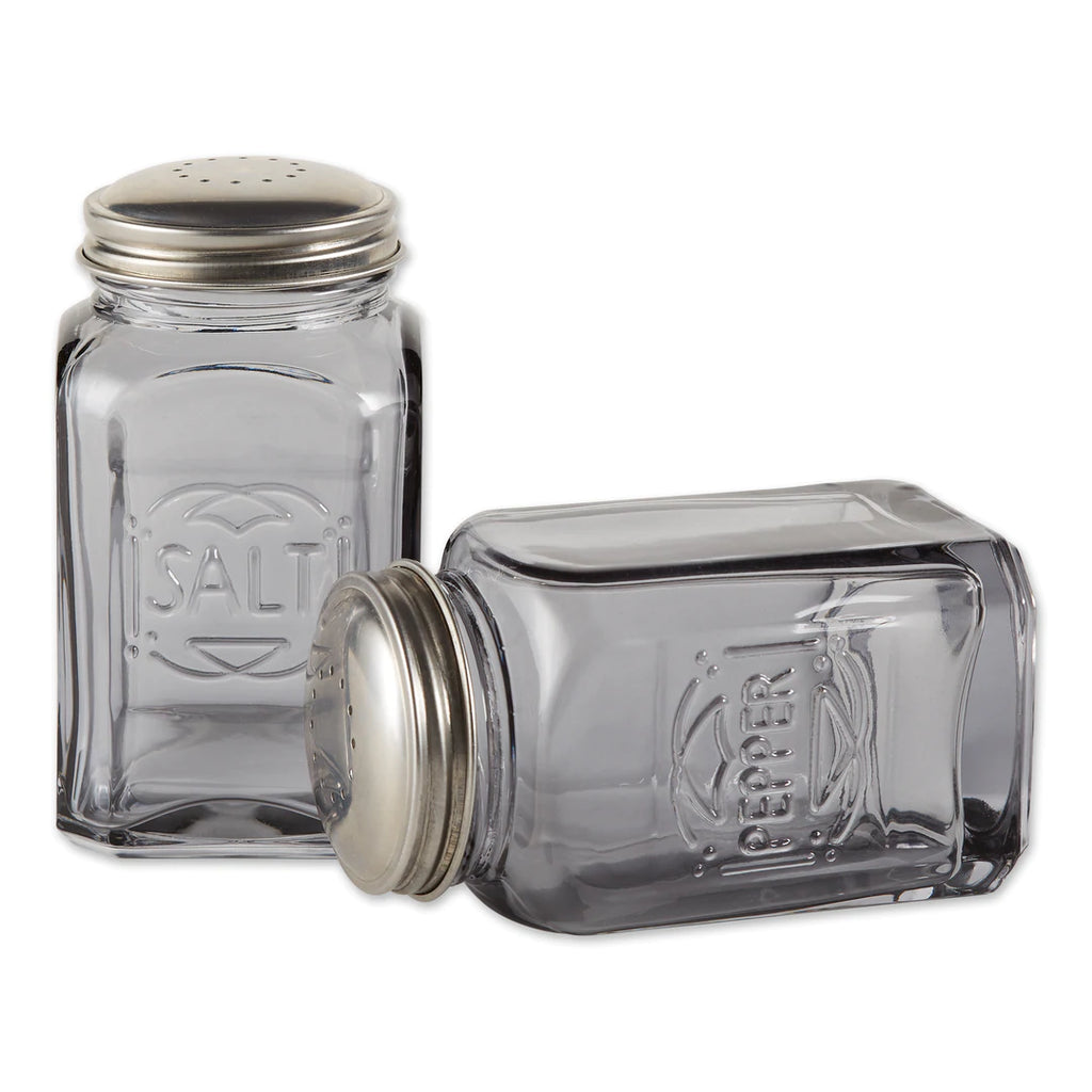 Retro Glass S & P Shaker Set