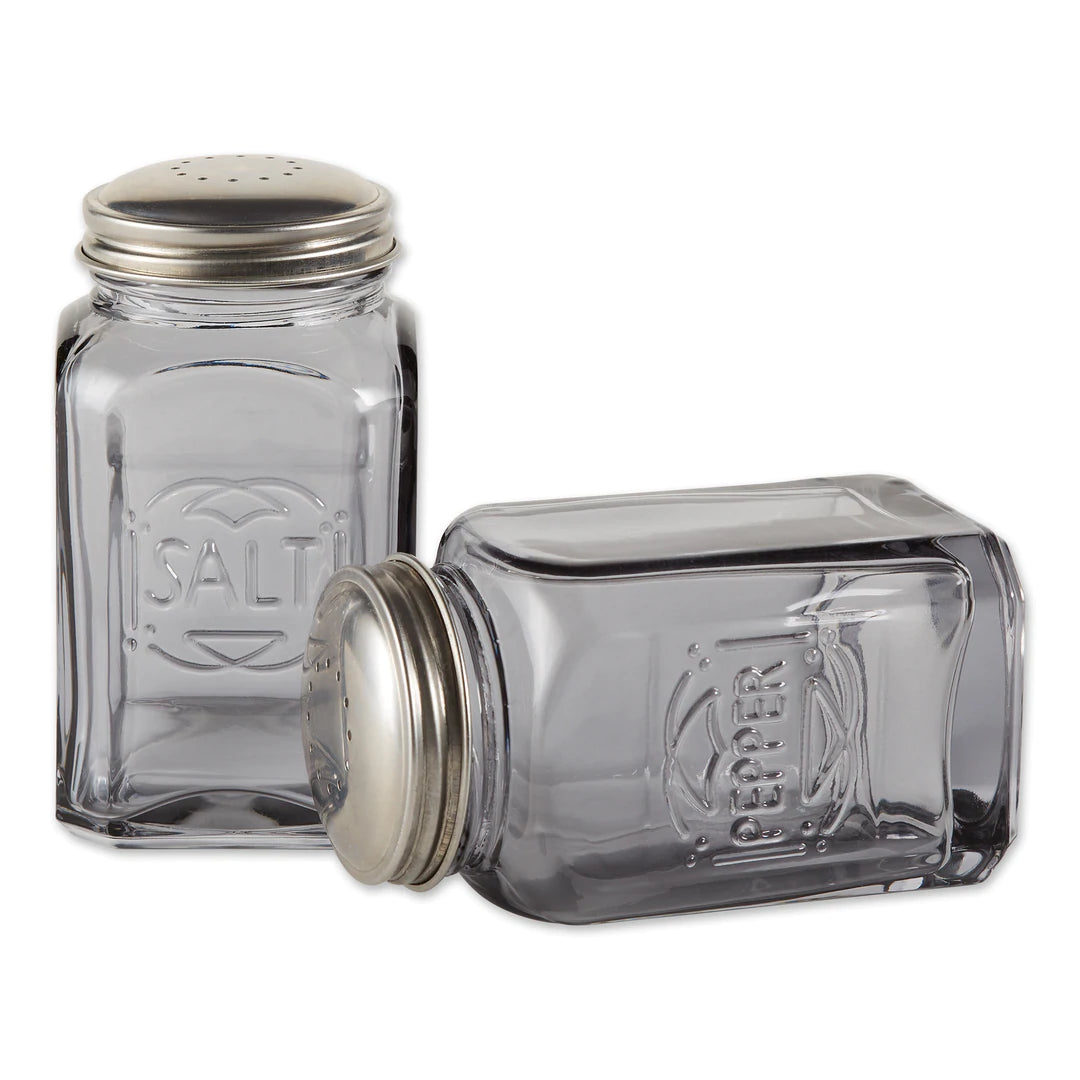 Retro Glass S & P Shaker Set