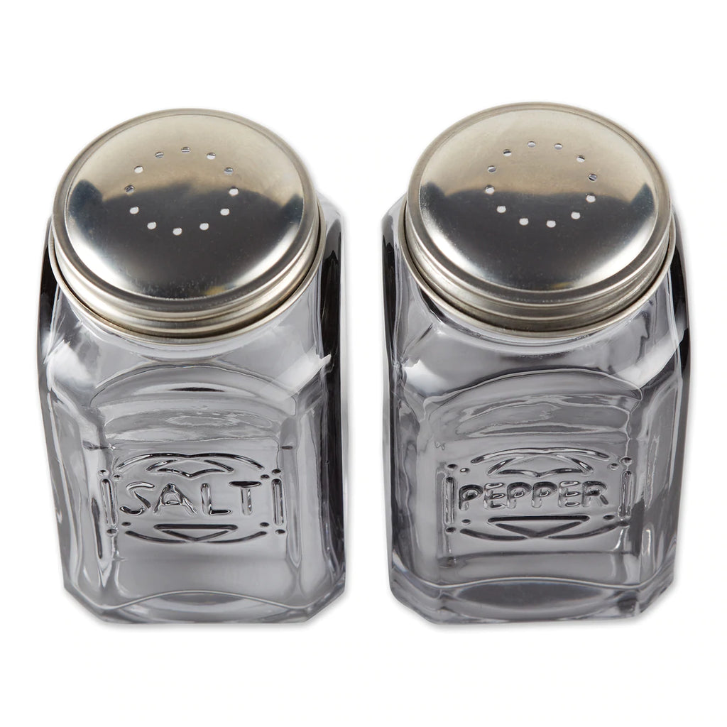 Retro Glass S & P Shaker Set