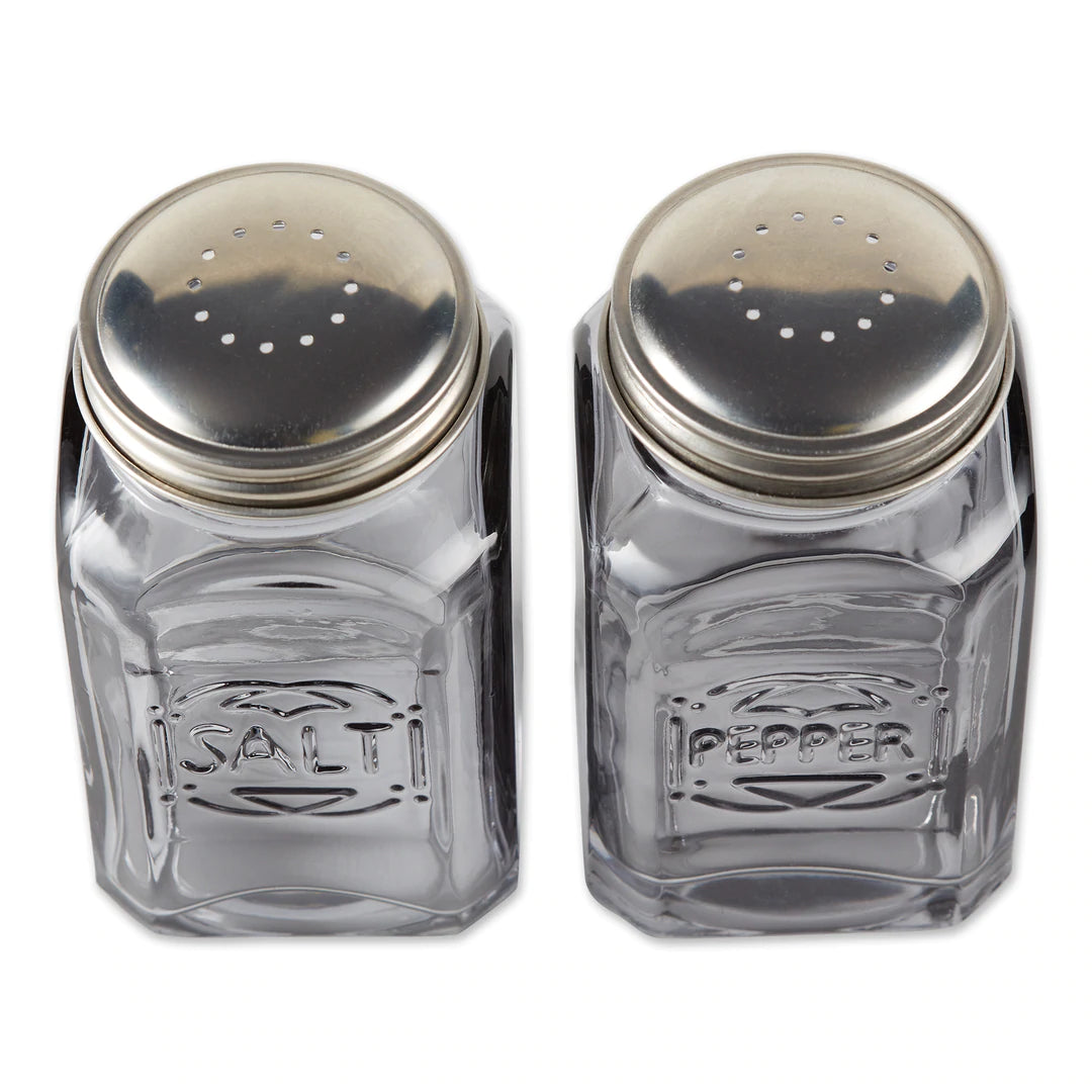 Retro Glass S & P Shaker Set