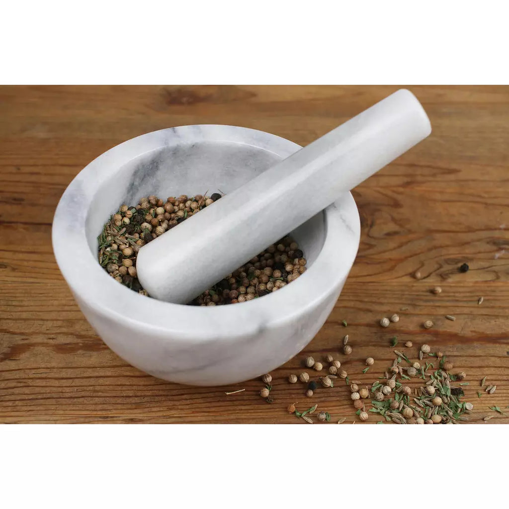 Marble Mortar & Pestle