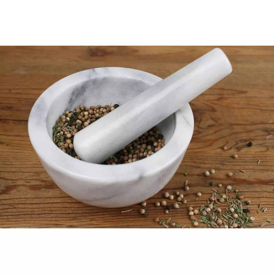 Marble Mortar & Pestle