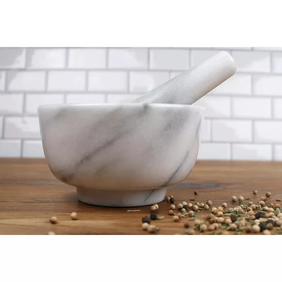 Marble Mortar & Pestle
