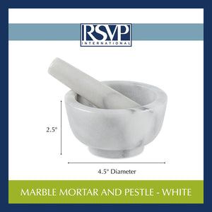 Marble Mortar & Pestle