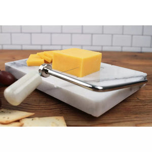 White Marble Cheese Slicer