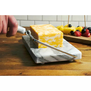 White Marble Cheese Slicer