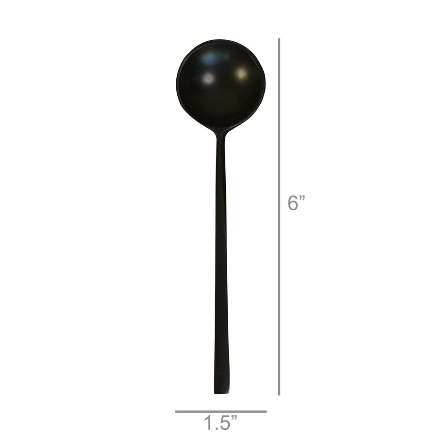 Black Zinc Duval Spoon - Large