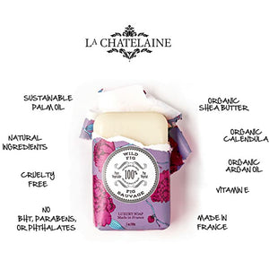La Chatelaine Triple Milled Luxury Hand Wrapped Soap