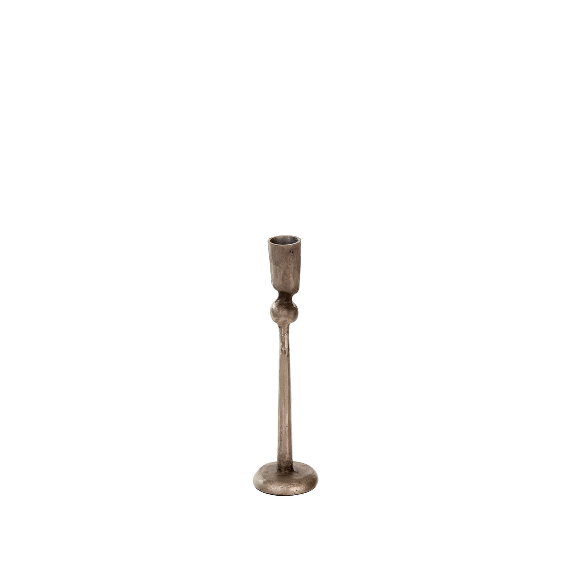 Antique Grey Revere Candlestick
