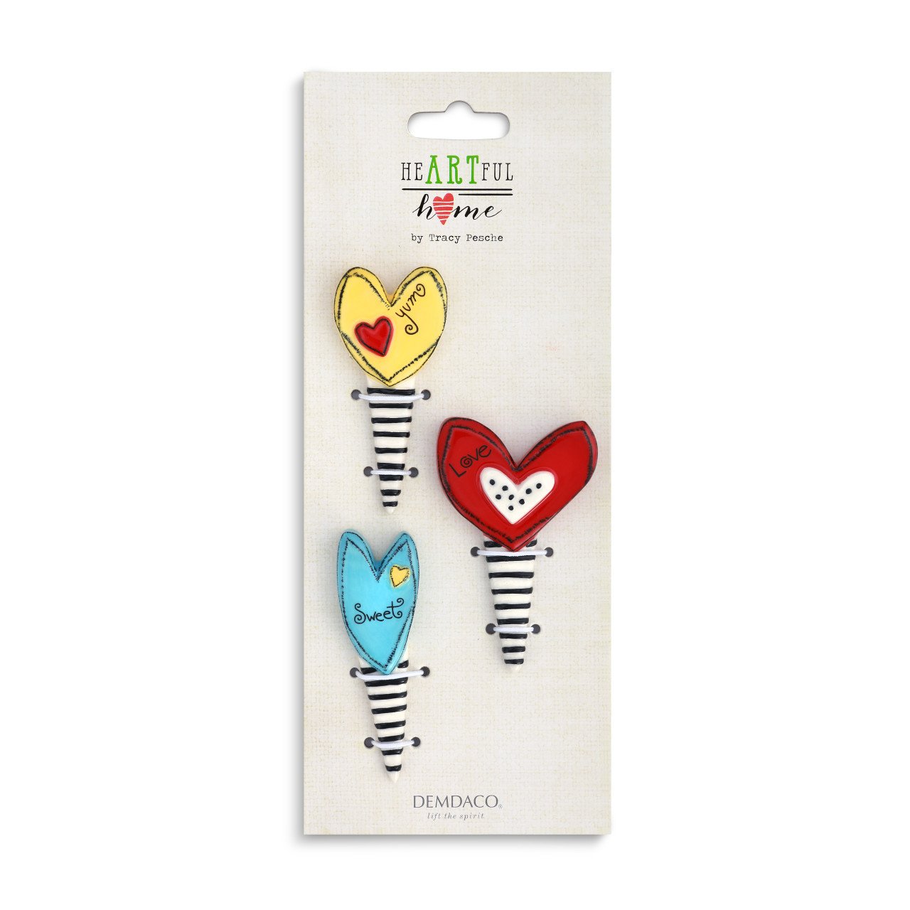 S/3 Sweet Cupcake Toppers