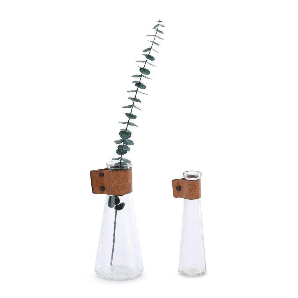 Grow & Heart Bud Vase