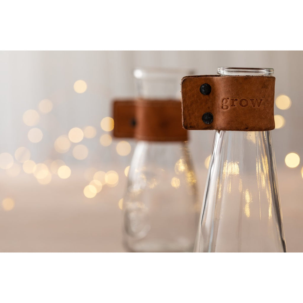 Grow & Heart Bud Vase