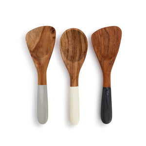 Acacia Wood Appetizer Spoons